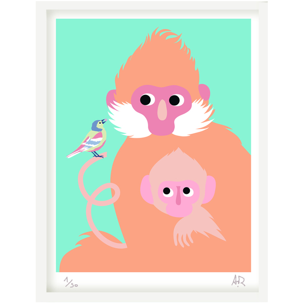 Art print Singe